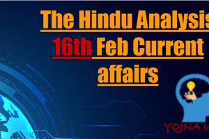 The Hindu Analysis 16 February
