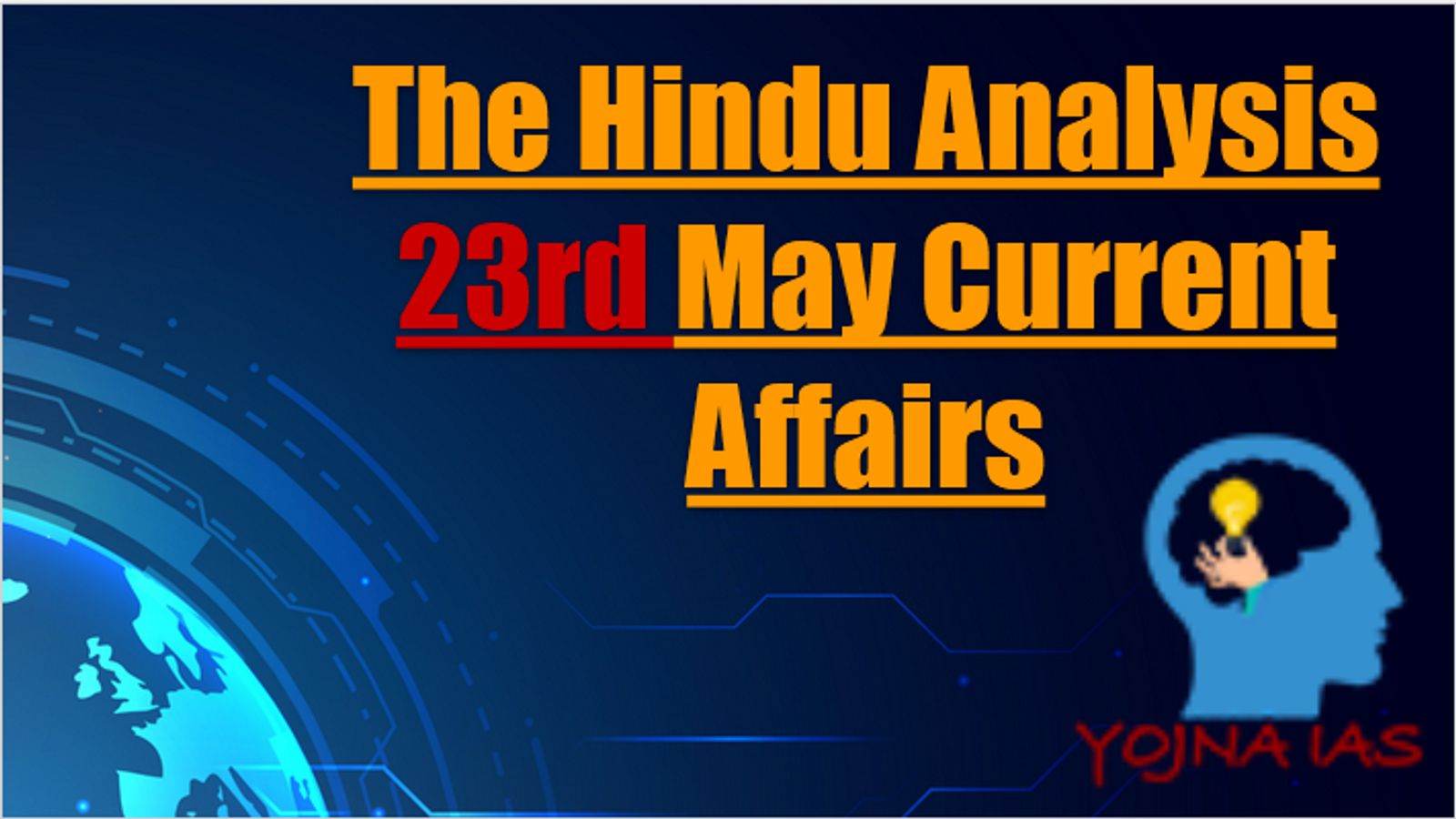 Today Current Affairs 23 May