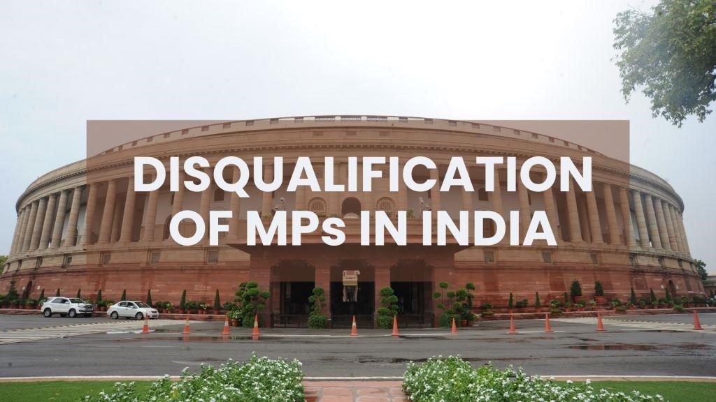 Disqualification of MP